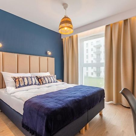 Apartament Blue Door Marina Gdansk Apartman Kültér fotó