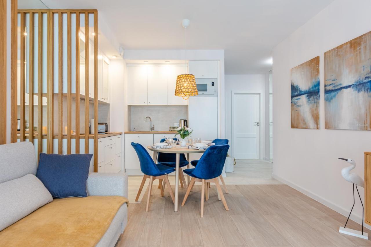 Apartament Blue Door Marina Gdansk Apartman Kültér fotó