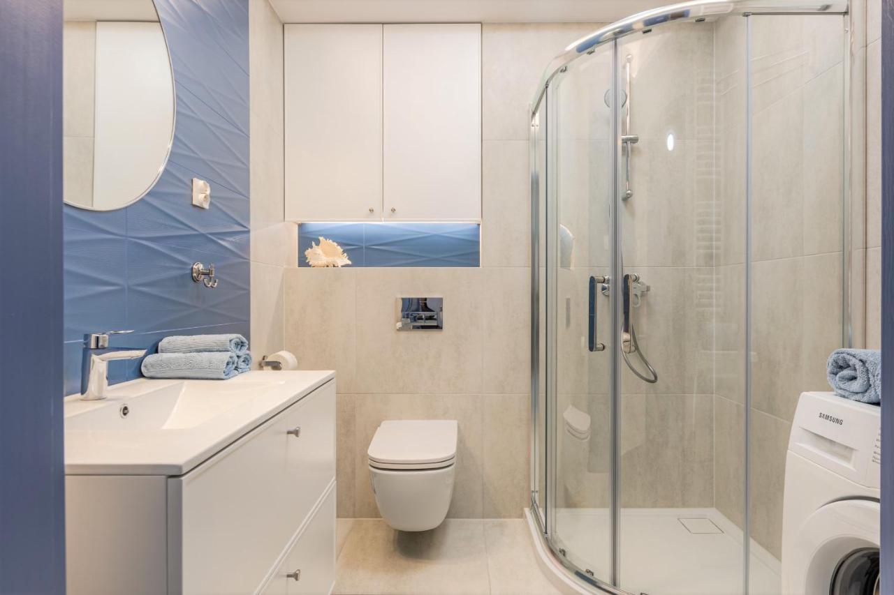 Apartament Blue Door Marina Gdansk Apartman Kültér fotó