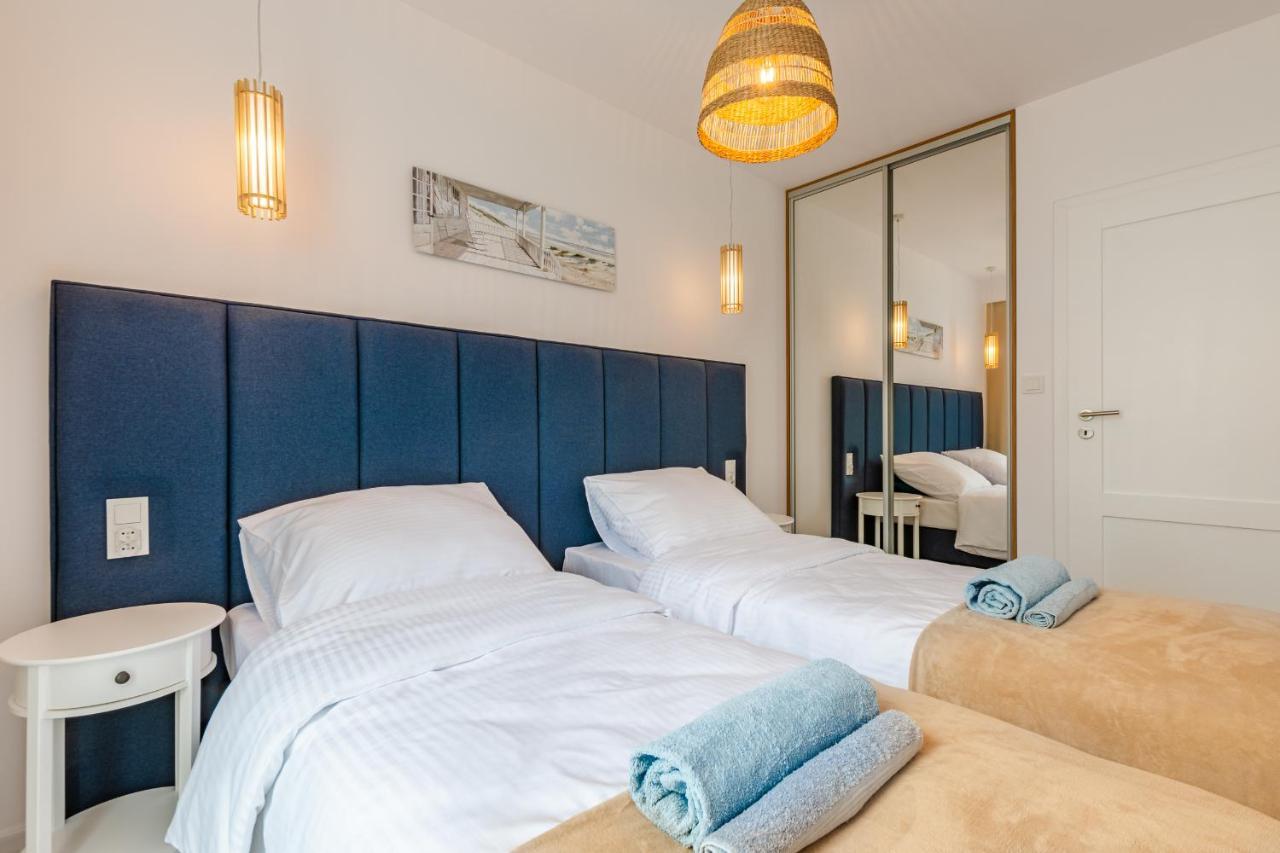 Apartament Blue Door Marina Gdansk Apartman Kültér fotó