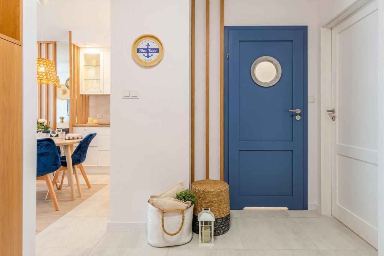 Apartament Blue Door Marina Gdansk Apartman Kültér fotó