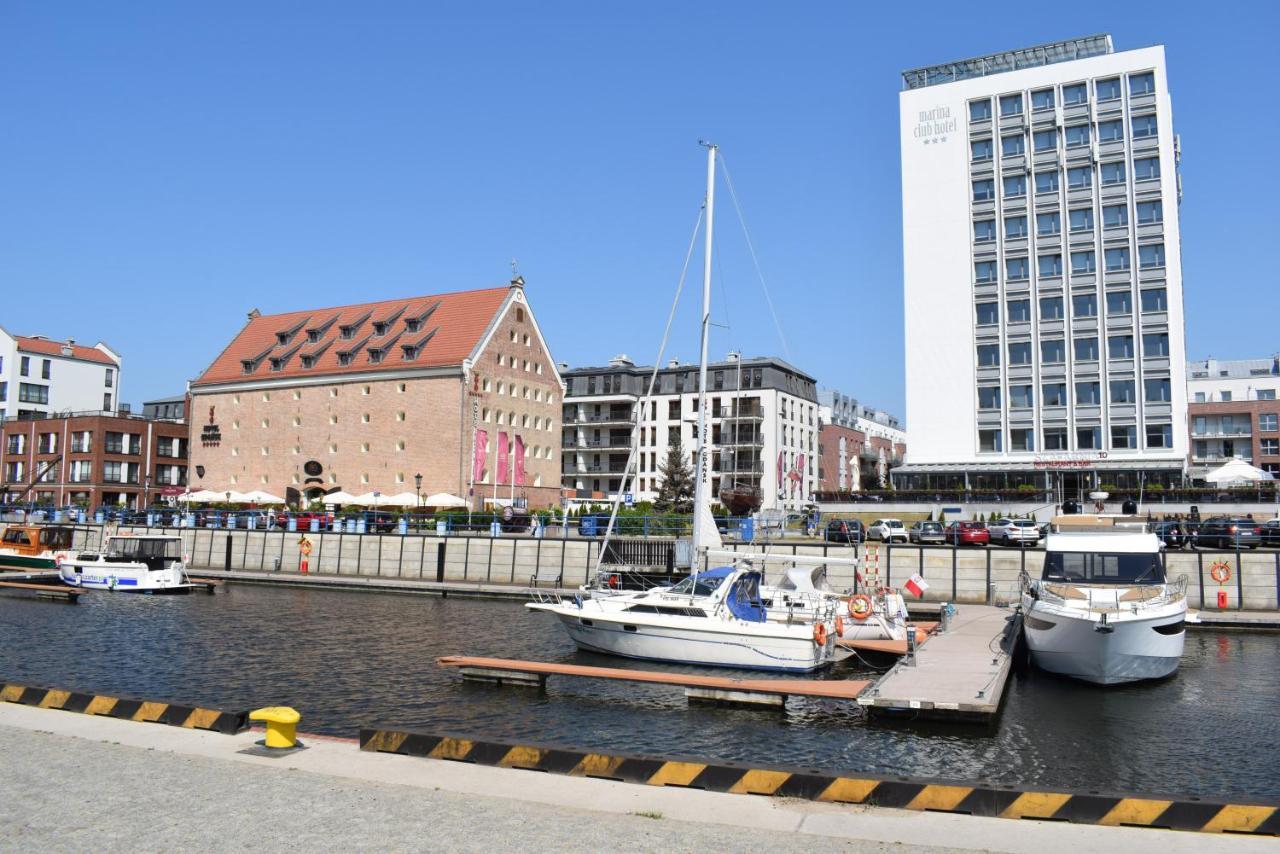 Apartament Blue Door Marina Gdansk Apartman Kültér fotó