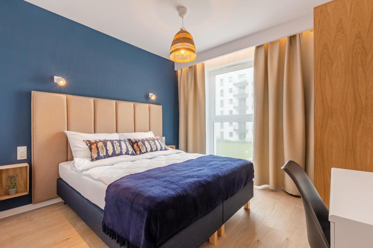 Apartament Blue Door Marina Gdansk Apartman Kültér fotó